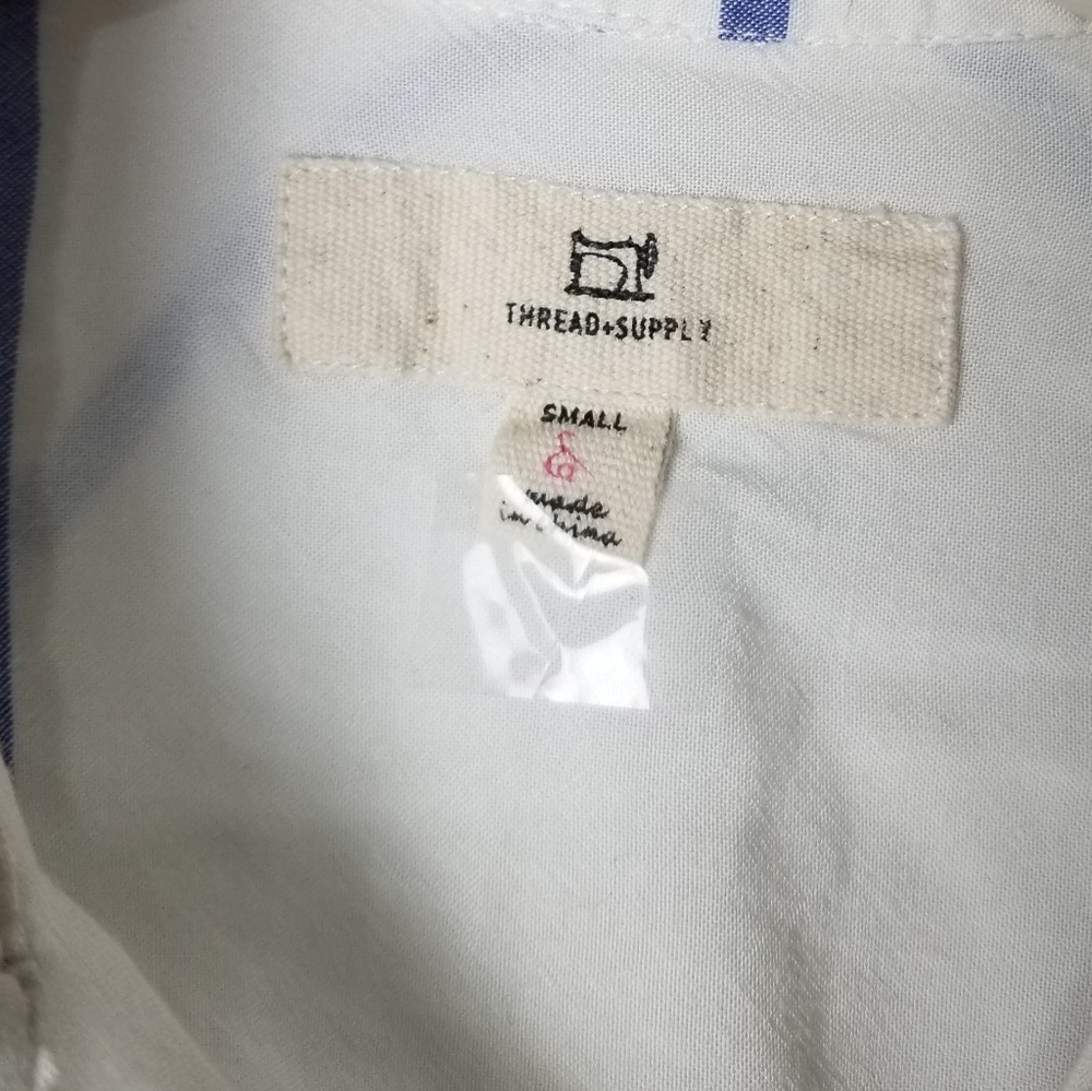 Thread & Supply Front Knot Button Front Sh - image 3